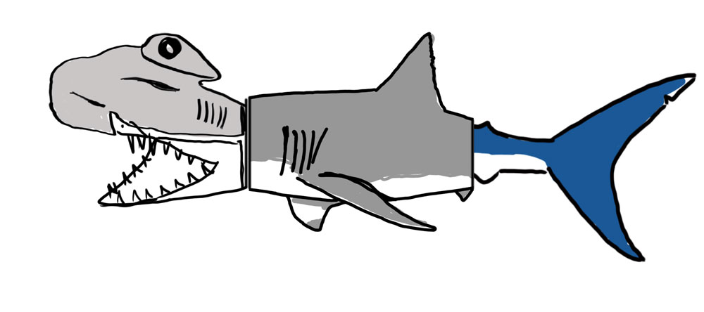 Cute or Terrifying? Sharkvolution Concept Art Cute or Terrifying? Sharkvolution Concept Art